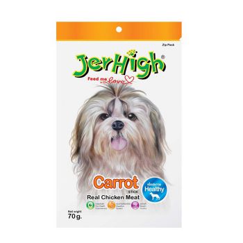 تشویقی جرهای هویجی مخصوص سگ، ۷۰ گرمی Carrot jerhigh