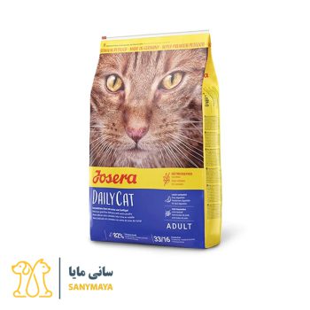 غذای خشک دیلی کت مخصوص گربه های کم تحرک وزن 2 کیلوگرم برندجوسرا