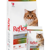 غذا خشک گربه رفلکس مولتی کالر15 کیلویی