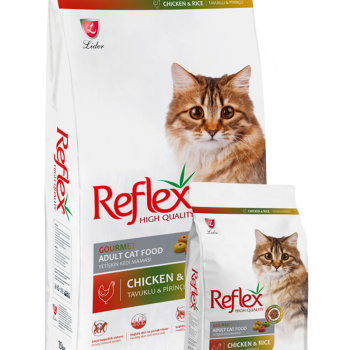 غذا خشک گربه رفلکس مولتی کالر15 کیلویی
