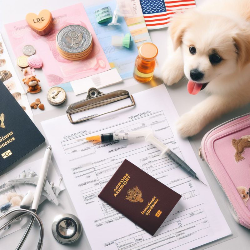 عکس سگ و پاسپورت با ممیز کار | پاسپورت پت