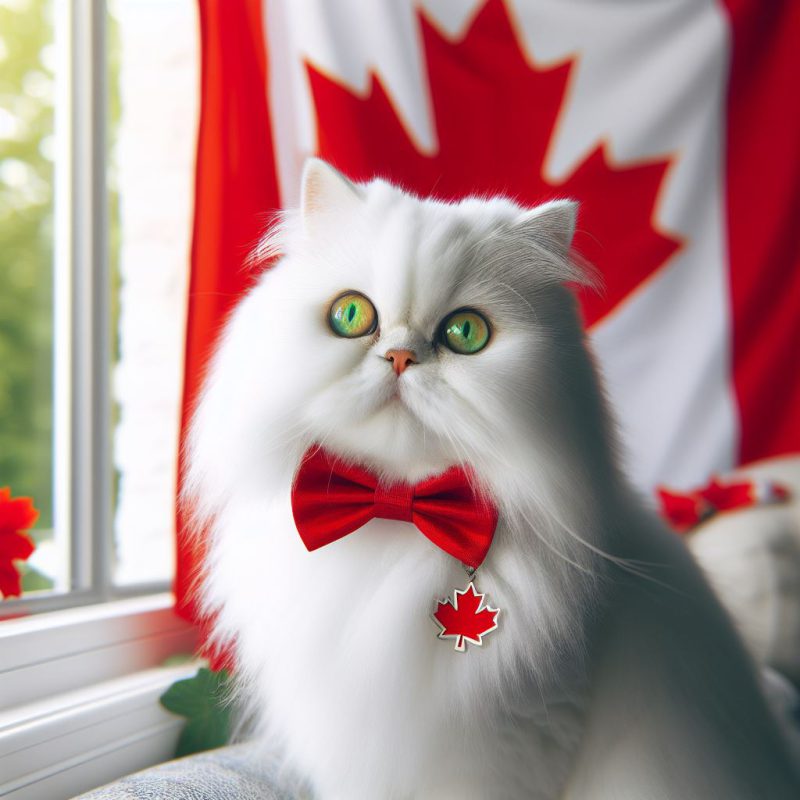 روش های بردن گربه به کشور کانادا