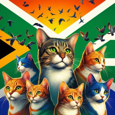 شرایط قوانین و هزینه بردن گربه به کشور آفریقای جنوبی