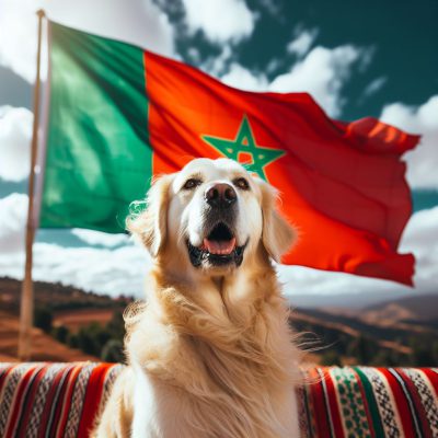 شرایط قوانین و هزینه بردن سگ به کشور مراکش